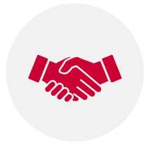 Icon für Partnerschaften