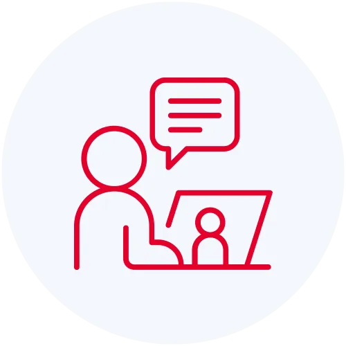 Beratungsprozess Icon für Integration in Beratungsprozess