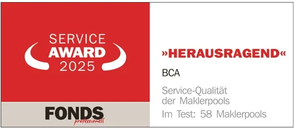 Fondsprofessionell Service Award 2025 Fondsprofessionell Service Award 2025