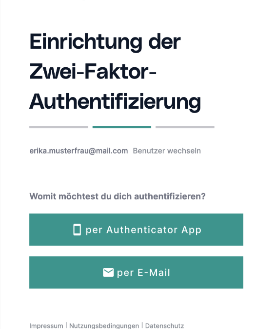 2 Faktor-Authentifizierung Europace