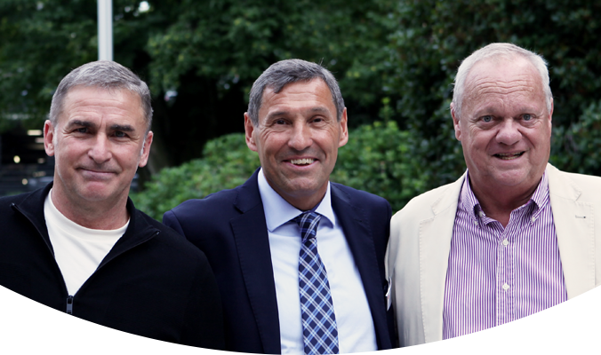 Rundum gelungenes BCA HEIMSPIEL:  Stefan Kuntz und Rolf Töpperwien als Stargäste