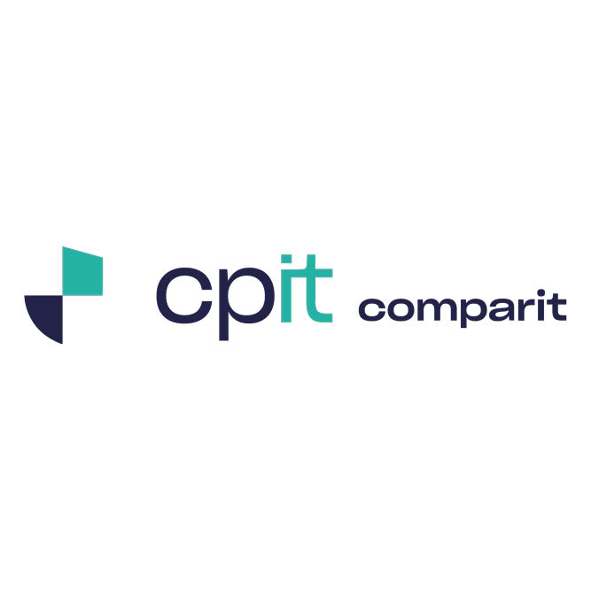 CPIT Comparit Firmenlogo, blau und grün